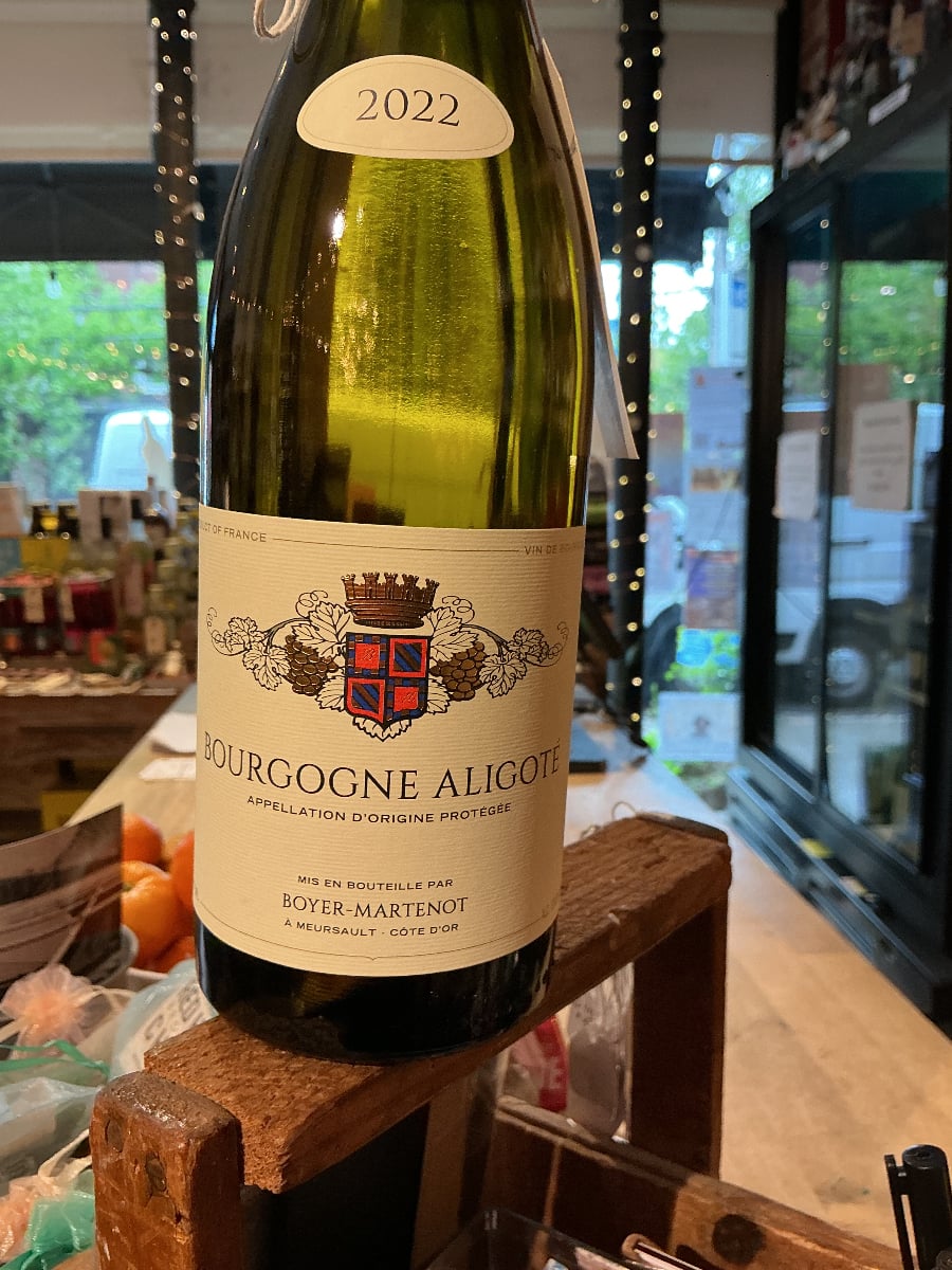 Boyer-Martenot,  Aligote , 2022 Bourgogne, France