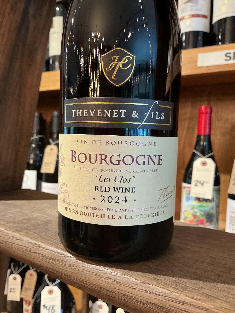 Thevenet & Fils Bourgogne Rouge "Les Clos" 2024 Burgundy, France