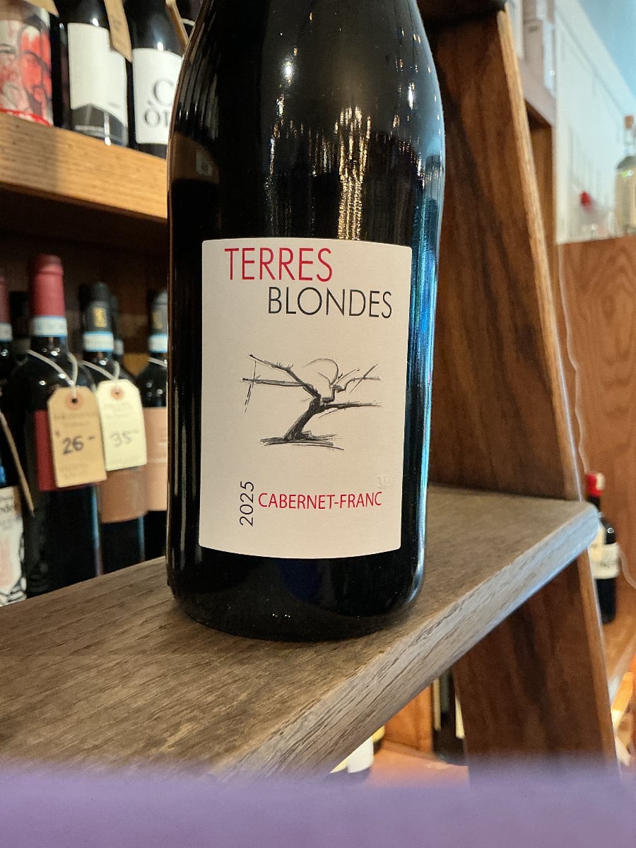Terres Blondes, Cabernet Franc 2025 France
