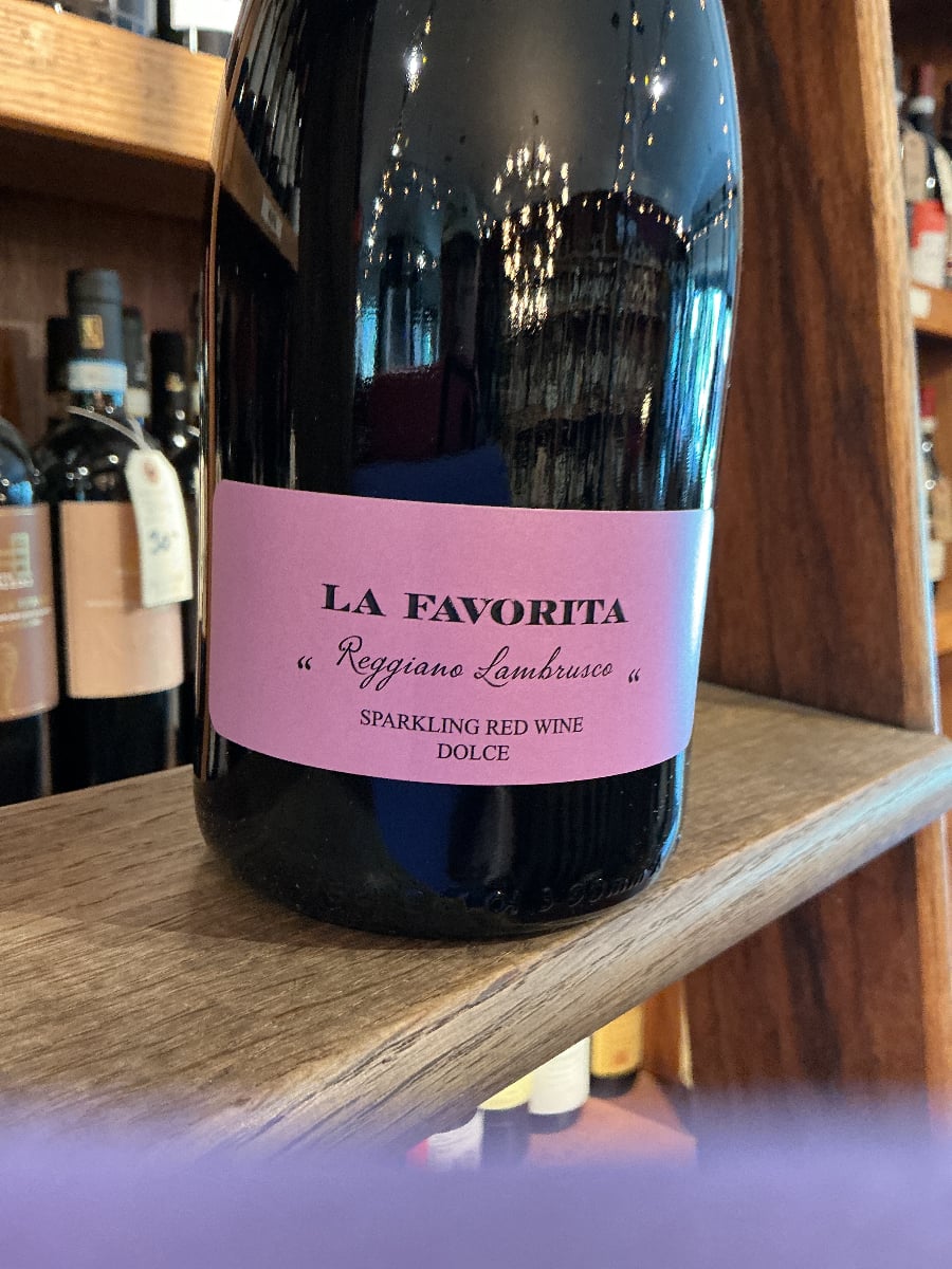 La Favorita, Regiano Lambrusco "Dolce" NV, Emlia Romagna, Italy