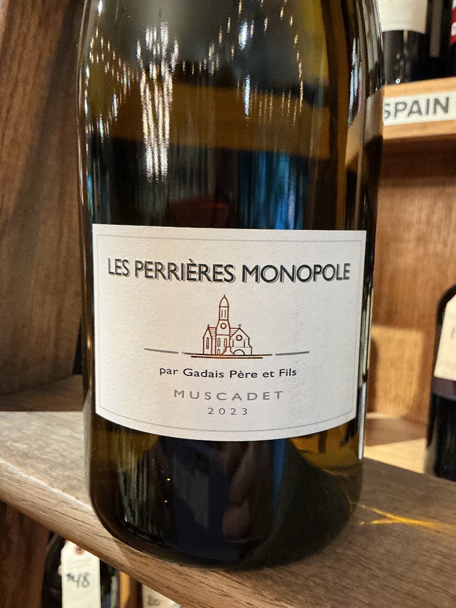 Domaine Gadais, Muscadet "Les Perrieres" Monopole 2023 Loire, France