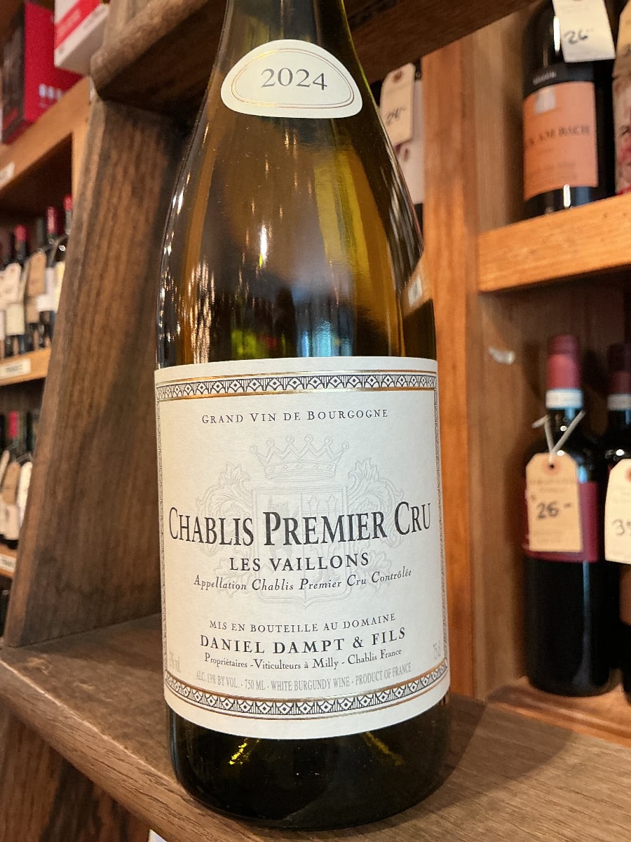 Daniel Dampt, Chablis 1er Cru "Vaillons" 2024 Burgundy, France